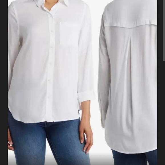 beachlunchlounge Tops - Beachlunchlounge Arya style NWT white oversized blouse. Size large